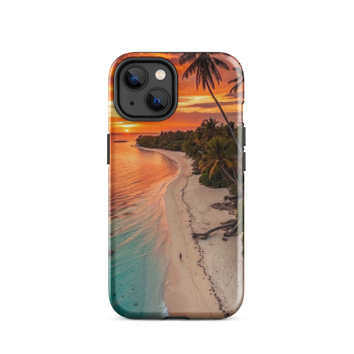Vibrant Beach Sunset | iPhone 11 - 16 Pro Max Ocean Sunset Shell | Iconskins