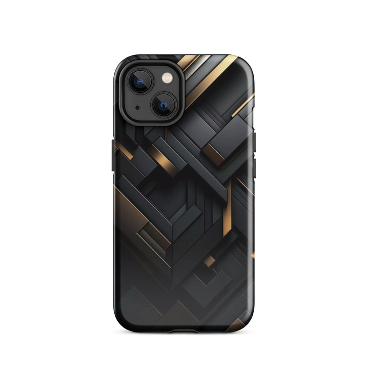 Abstract Gold and Black | iPhone 16 Pro Max Elegant Designer Shell | Iconskins