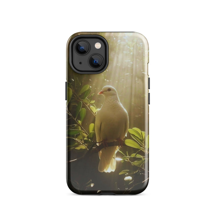 White Dove Sunlight Case | iPhone 11 - 16 Pro Max Peaceful Shell | Icon Skins