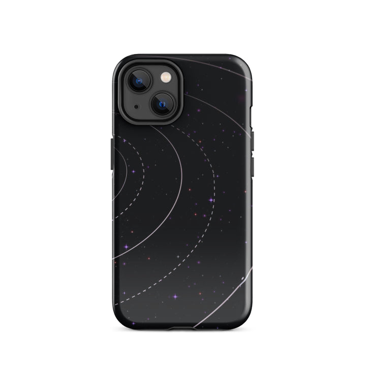 iPhone 14 Galaxy Case | Stars & Rings Design | Icon skins