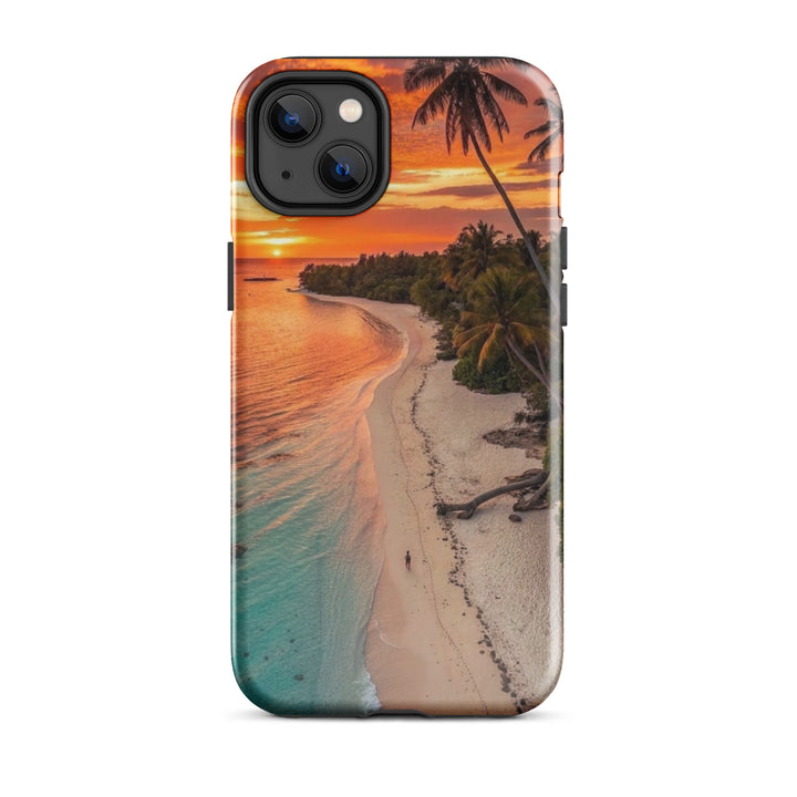 Vibrant Beach Sunset | iPhone 11 - 16 Pro Max Ocean Sunset Shell | Iconskins