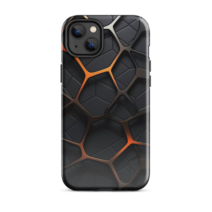 Cellular Honeycomb Case | iPhone 16 Pro Max Geometric Shell Design | Iconskins