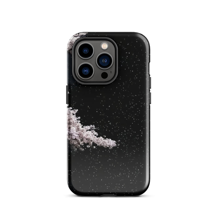 Blossom Branch Sparkle | iPhone 11 - 16 Pro Max Floral Luxury Shell | Iconskins