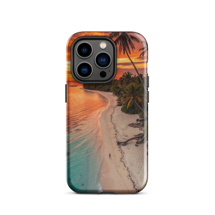 Vibrant Beach Sunset | iPhone 11 - 16 Pro Max Ocean Sunset Shell | Iconskins