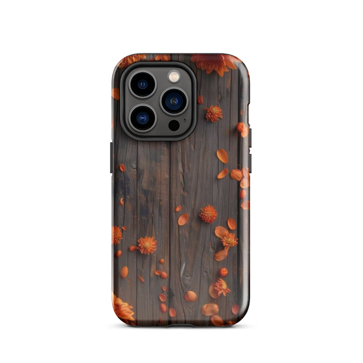 Falling Autumn Leaves Case | iPhone 11 - 16 Pro Max Nature Shell | Icon Skins