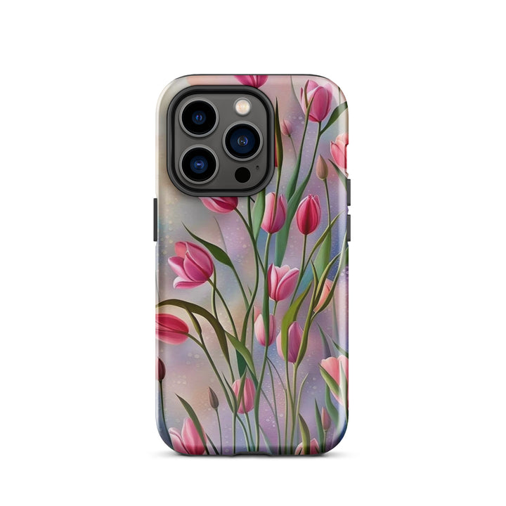 Pink Floral Mobile Case | iPhone 11–16 Pro Max Designer Shell | Iconskins