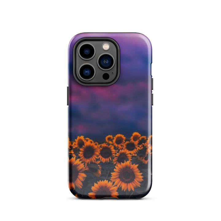 Sunflower Sunset Case | iPhone 16 Pro Max Nature Shell | Icon Skins