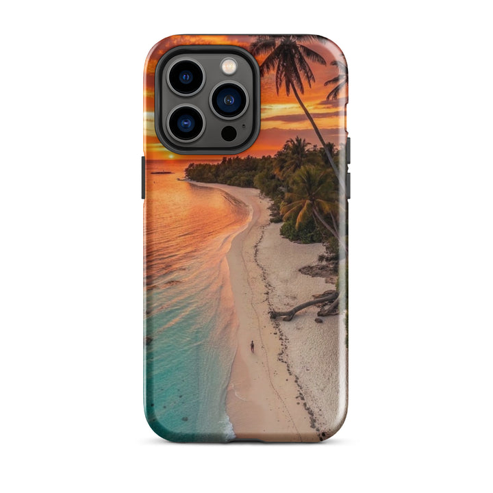 Vibrant Beach Sunset | iPhone 11 - 16 Pro Max Ocean Sunset Shell | Iconskins