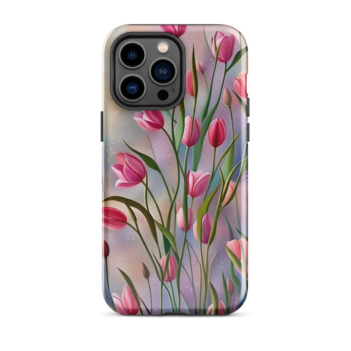 Pink Floral Mobile Case | iPhone 11–16 Pro Max Designer Shell | Iconskins