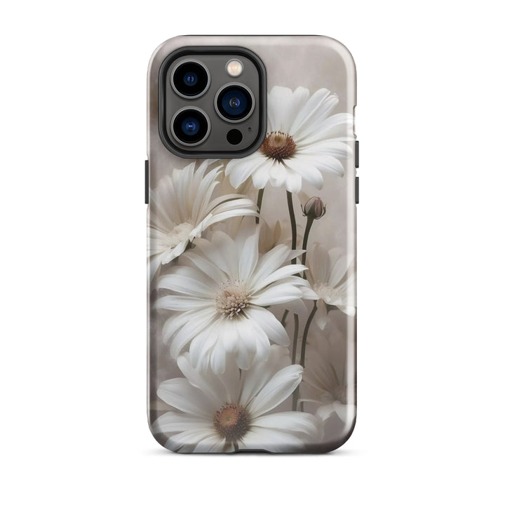 Serene Petal Adornment Case | iPhone 11–16 Pro Max Elegant Floral Shell | Iconskins