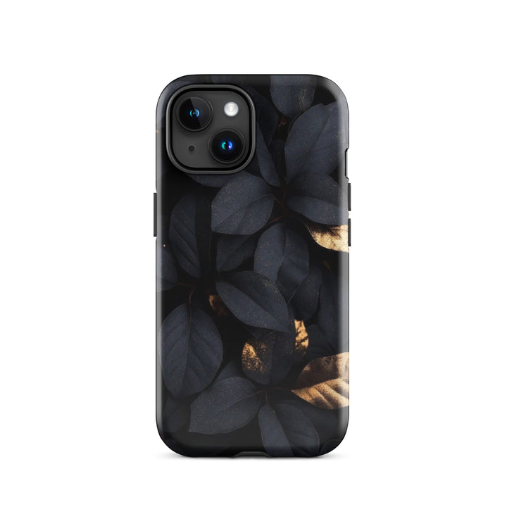Dark Autumn Foliage Case | iPhone 11 - 16 Pro Max Nature Shell Cover | Iconskins