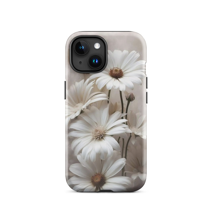 Serene Petal Adornment Case | iPhone 11–16 Pro Max Elegant Floral Shell | Iconskins