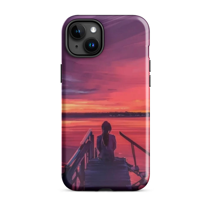 Sunset Lake View Case | iPhone 11 - 16 Pro Max Scenic Nature Shell | Iconskins