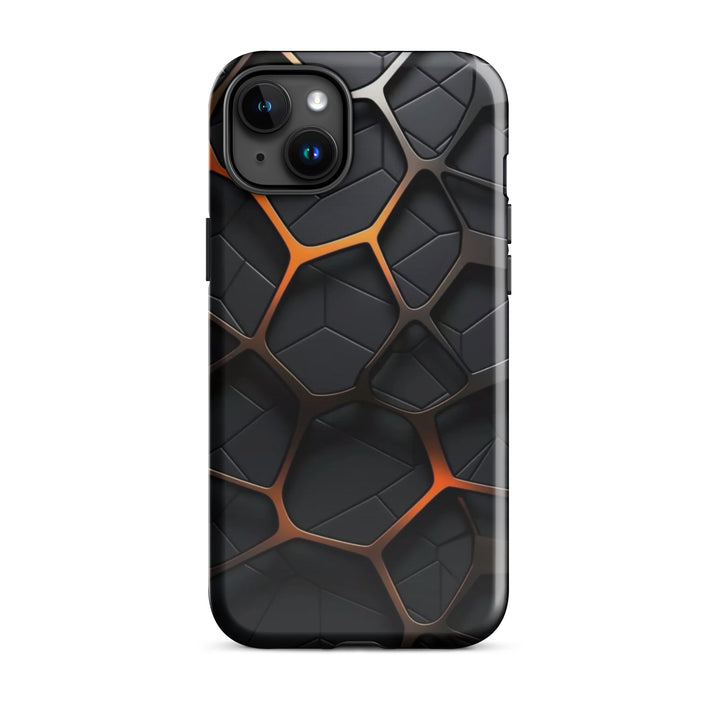 Cellular Honeycomb Case | iPhone 16 Pro Max Geometric Shell Design | Iconskins