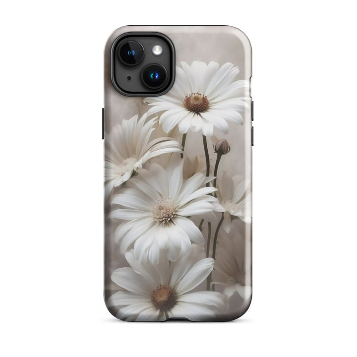 Serene Petal Adornment Case | iPhone 11–16 Pro Max Elegant Floral Shell | Iconskins
