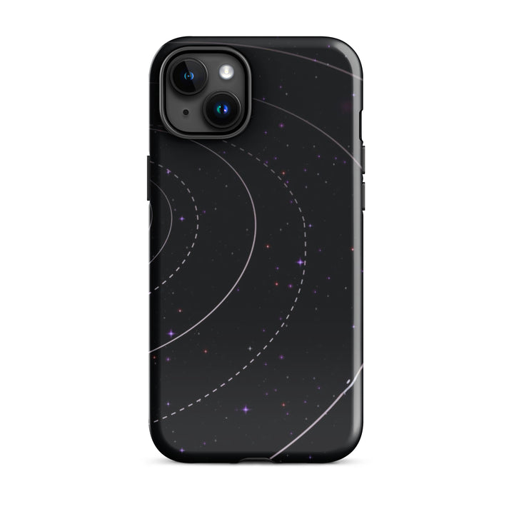 iPhone 15 Plus Galaxy Case | Stars & Rings Design | Icon skins