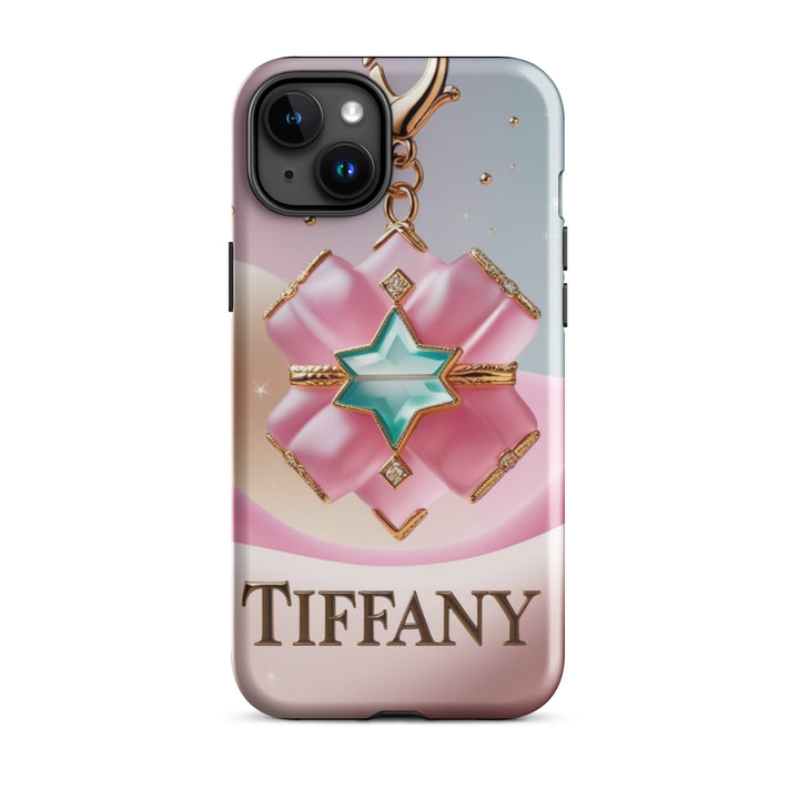 Tiffany Jewel Charm Case | iPhone 11 - 16 Pro Max Elegant Shell | Icon Skins 