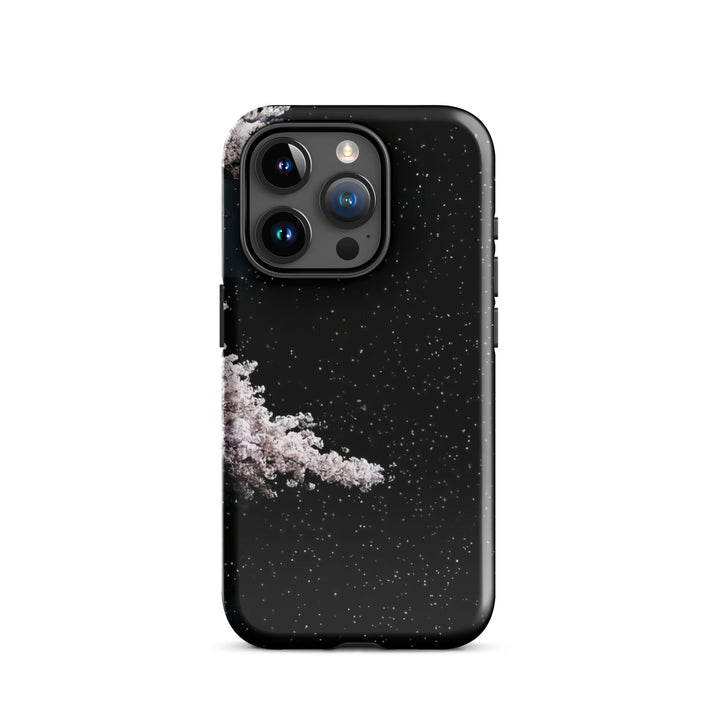 Blossom Branch Sparkle | iPhone 11 - 16 Pro Max Floral Luxury Shell | Iconskins