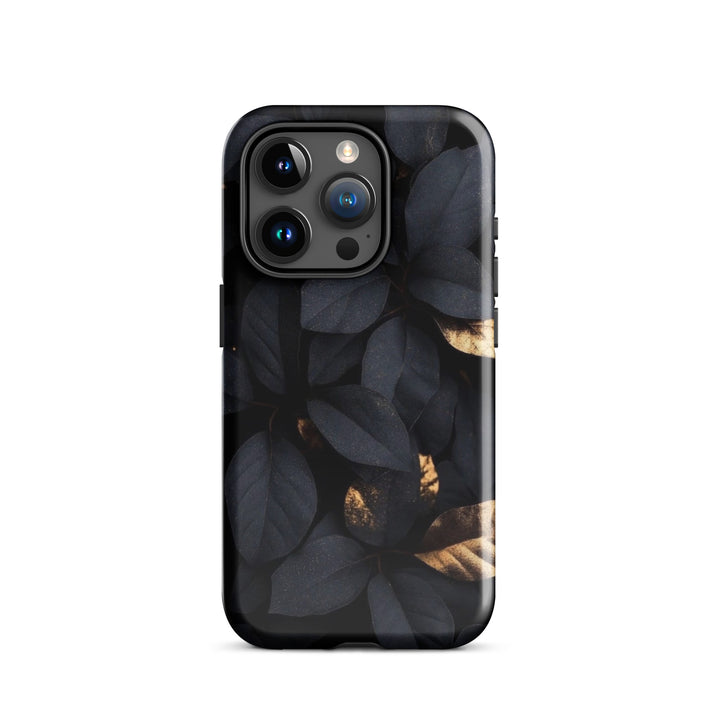 Dark Autumn Foliage Case | iPhone 11 - 16 Pro Max Nature Shell Cover | Iconskins