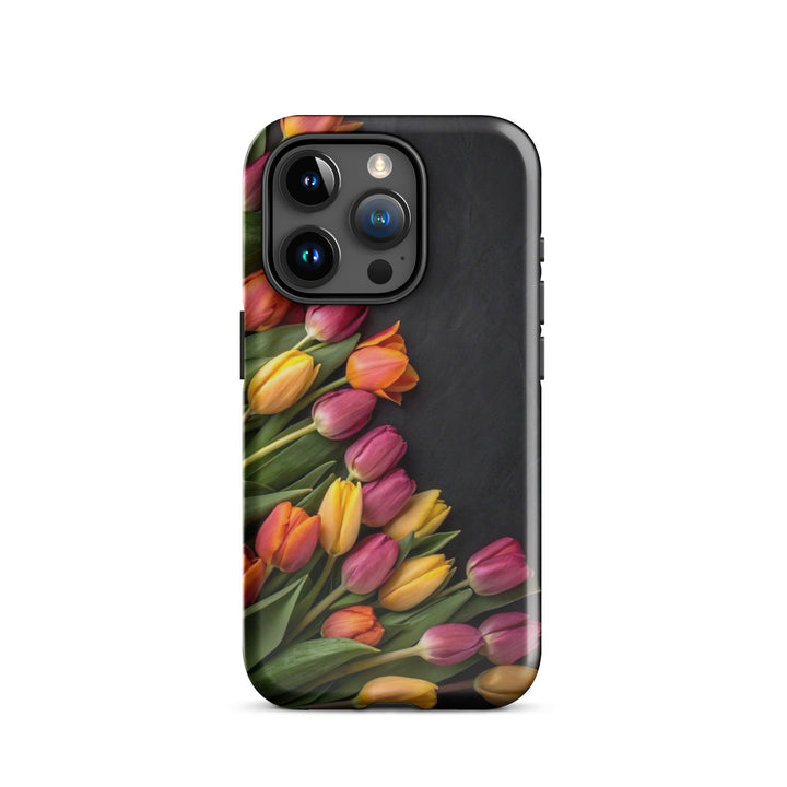 Arranged Tulip Bunch | iPhone 11 - 16 Pro Max Classic Floral Shell | Iconskins