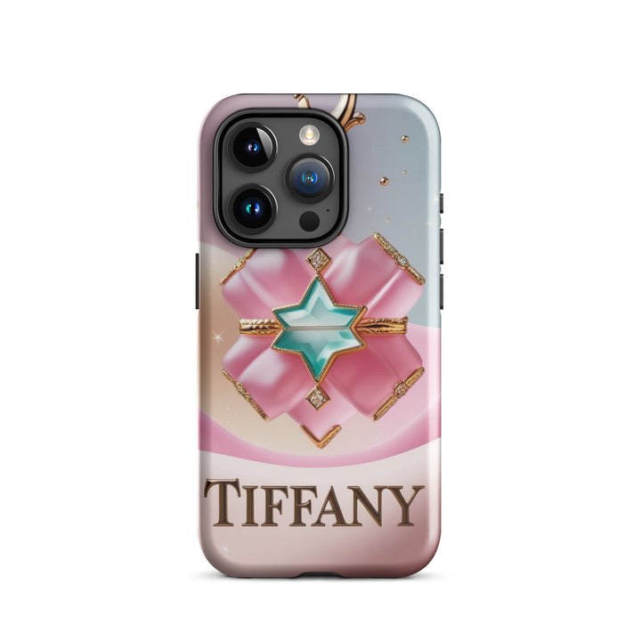 Tiffany Jewel Charm Case | iPhone 11 - 16 Pro Max Elegant Shell | Icon Skins 