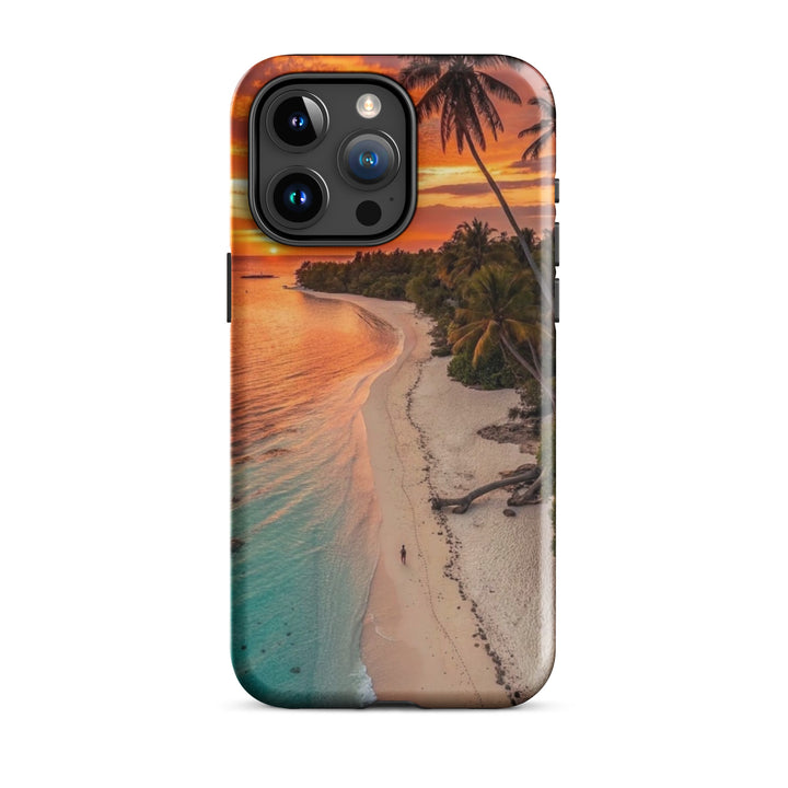Vibrant Beach Sunset | iPhone 11 - 16 Pro Max Ocean Sunset Shell | Iconskins