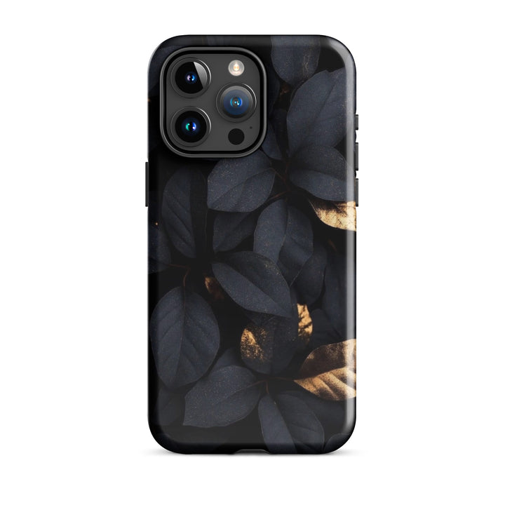 Dark Autumn Foliage Case | iPhone 11 - 16 Pro Max Nature Shell Cover | Iconskins