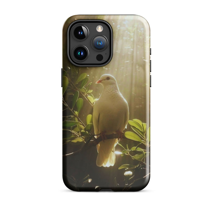 White Dove Sunlight Case | iPhone 11 - 16 Pro Max Peaceful Shell | Icon Skins