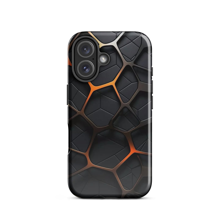 Cellular Honeycomb Case | iPhone 16 Pro Max Geometric Shell Design | Iconskins