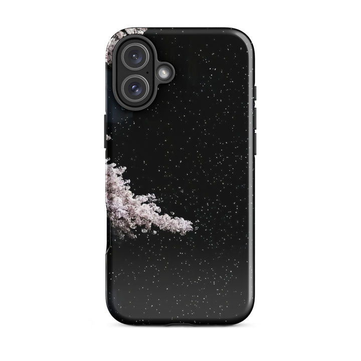 Blossom Branch Sparkle | iPhone 11 - 16 Pro Max Floral Luxury Shell | Iconskins