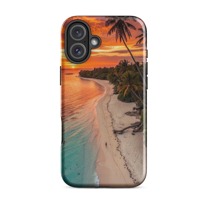 Vibrant Beach Sunset | iPhone 11 - 16 Pro Max Ocean Sunset Shell | Iconskins