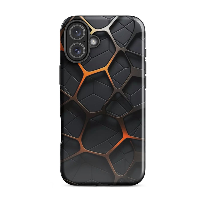 Cellular Honeycomb Case | iPhone 16 Pro Max Geometric Shell Design | Iconskins