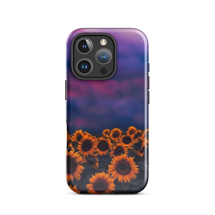 Sunflower Sunset Case | iPhone 16 Pro Max Nature Shell | Icon Skins