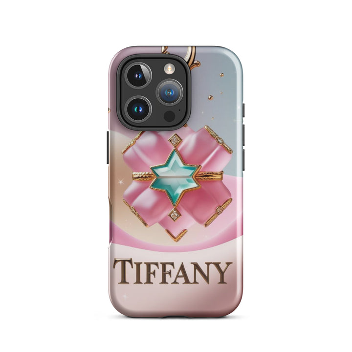 Tiffany Jewel Charm Case | iPhone 11 - 16 Pro Max Elegant Shell | Icon Skins 