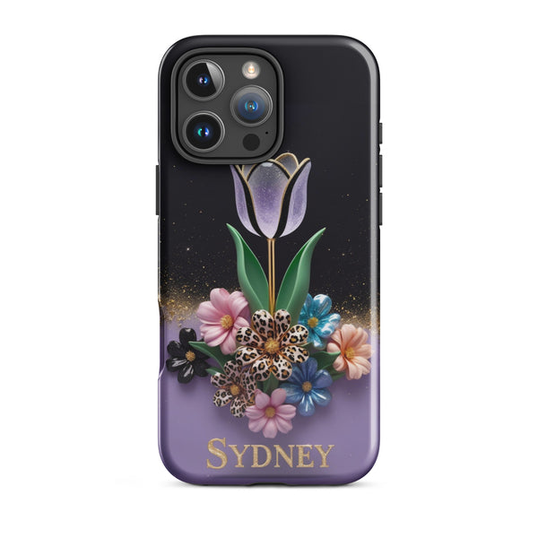 Floral Leopard Mobile Case | iPhone 11–16 Pro Max Wild Luxe Shell | Iconskins