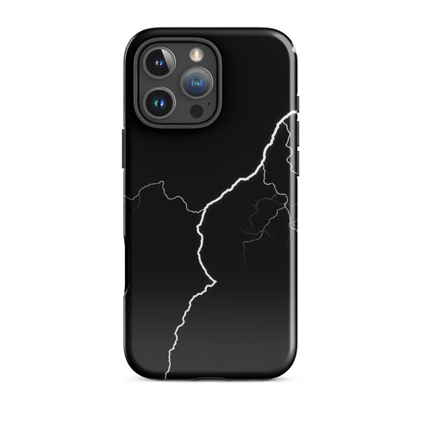 Fractured Lightning Bolt | iPhone 11 - 16 Pro Max Electric Shell | Icon Skins