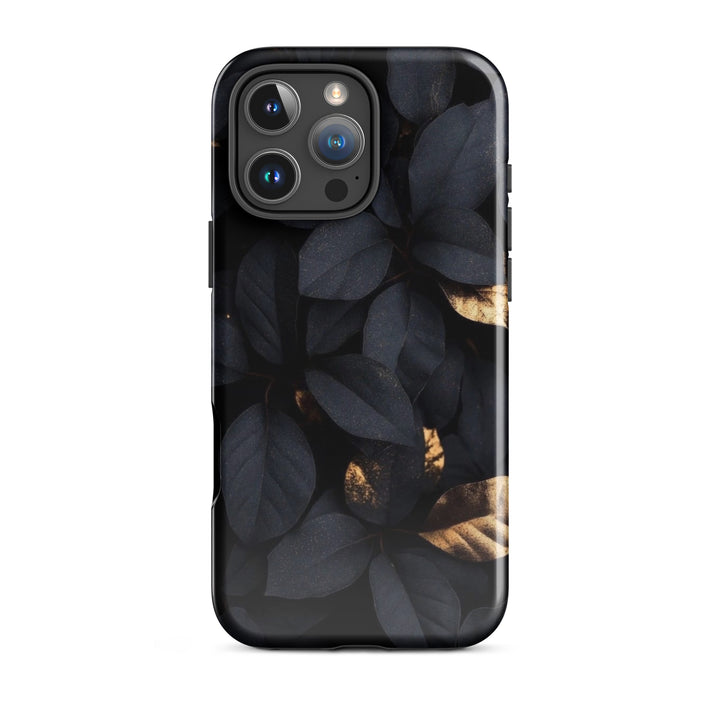 Dark Autumn Foliage Case | iPhone 11 - 16 Pro Max Nature Shell Cover | Iconskins