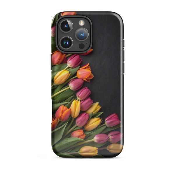 Arranged Tulip Bunch | iPhone 11 - 16 Pro Max Classic Floral Shell | Iconskins