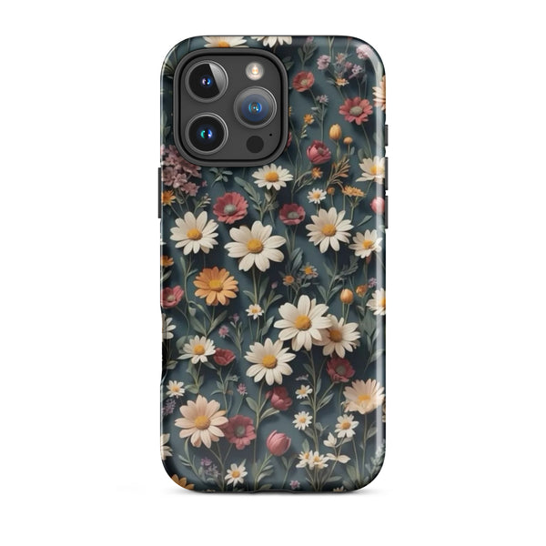 Wildflower Garden Case | iPhone 11–16 Pro Max Nature Floral Shell | Iconskins