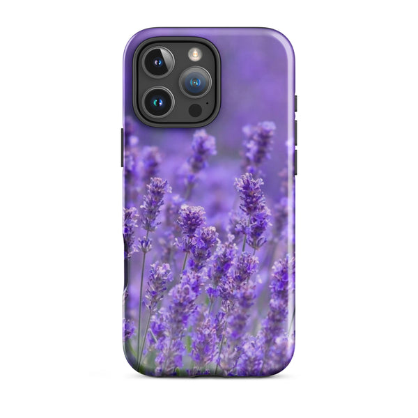 Lavender Field Mobile Case | iPhone 11–16 Pro Max Floral Shell | Iconskins