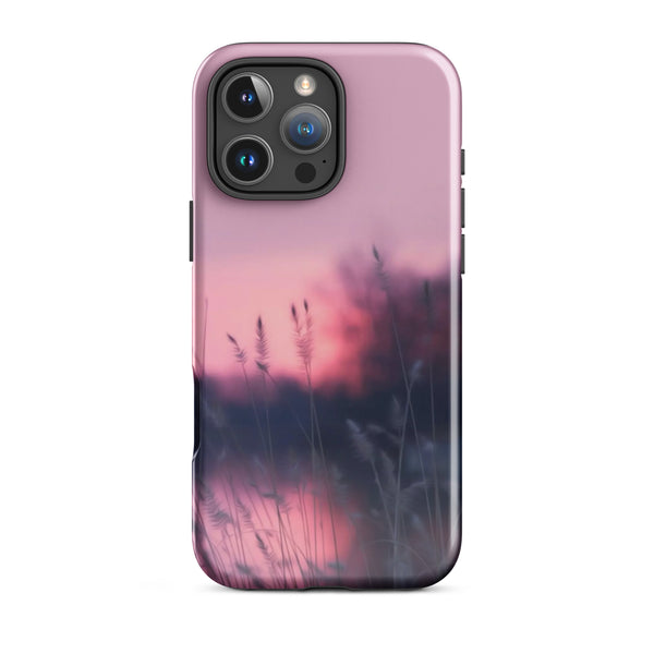 Frosted Reeds Design Case | iPhone 11–16 Pro Max Nature-Inspired Shell | Iconskins