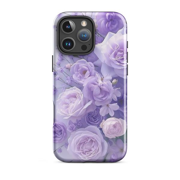 Lavender Rose Mobile Case | iPhone 11–16 Pro Max Floral Shell | Iconskins