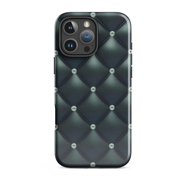 Gemstone Pattern Case | iPhone 11 - 16 Pro Max Luxury Shell | Iconskins