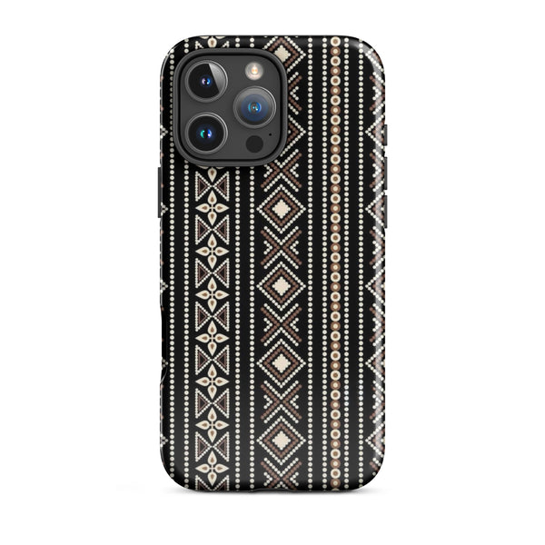 Vertical Stripe Pattern Case | iPhone 16 Pro Max Modern Shell | Icon Skins