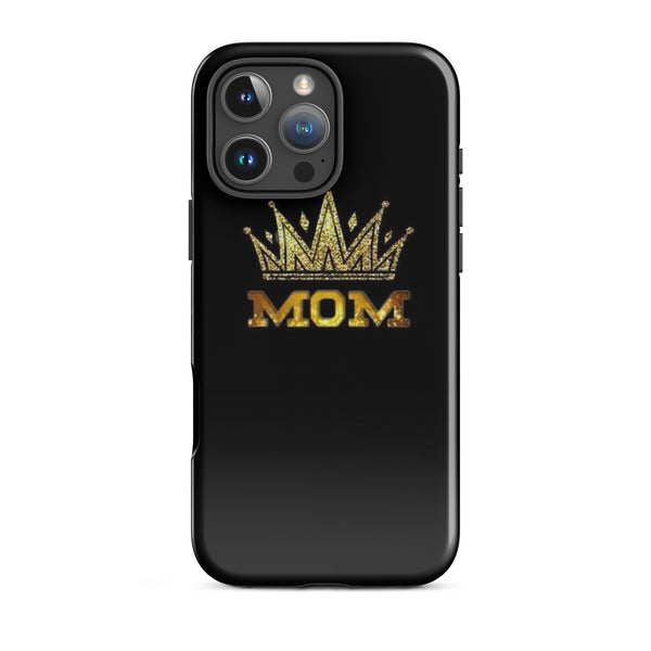 Mom Crown Gold Case | iPhone 11 - 16 Pro Max Royal Shell | Icon Skins