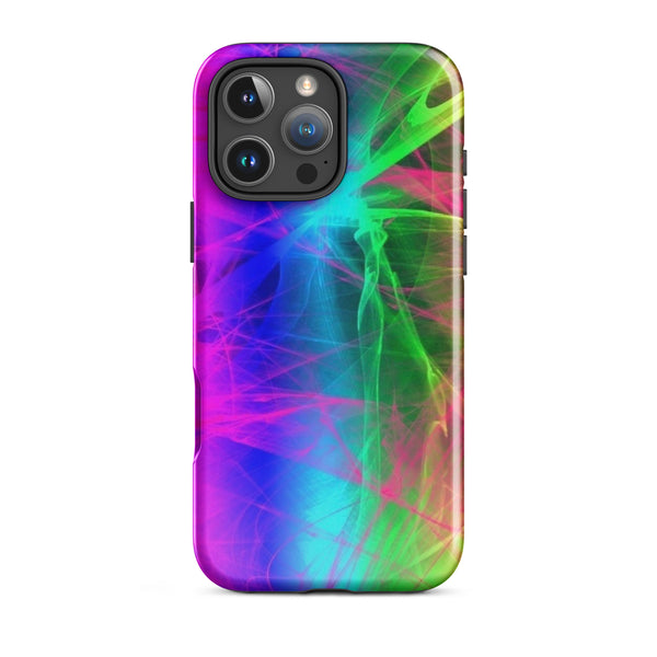 Abstract Geometric Swirls Case | iPhone 11 - 16 Pro Max Shell | Icon Skins