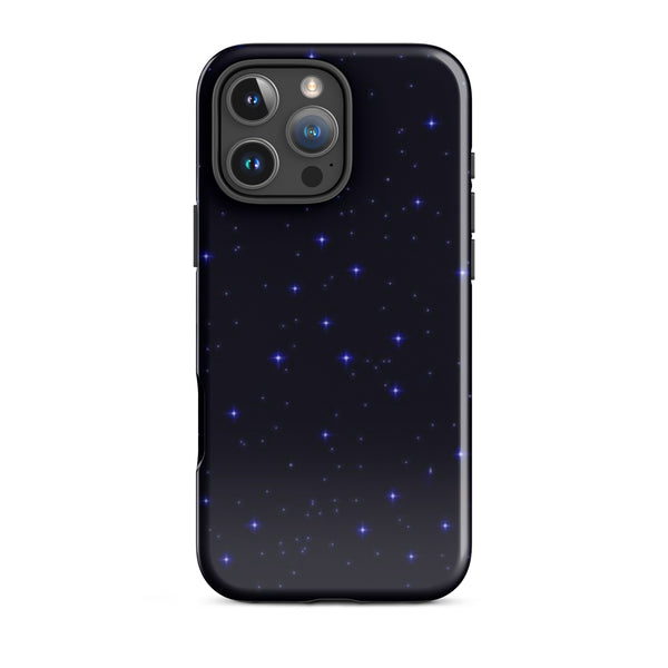 Dark Night Sky Stars Case | iPhone 16 Pro Max Shell | Icon Skins