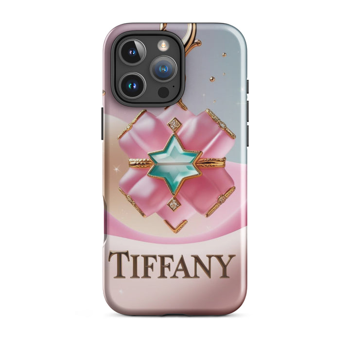Tiffany Jewel Charm Case | iPhone 11 - 16 Pro Max Elegant Shell | Icon Skins 