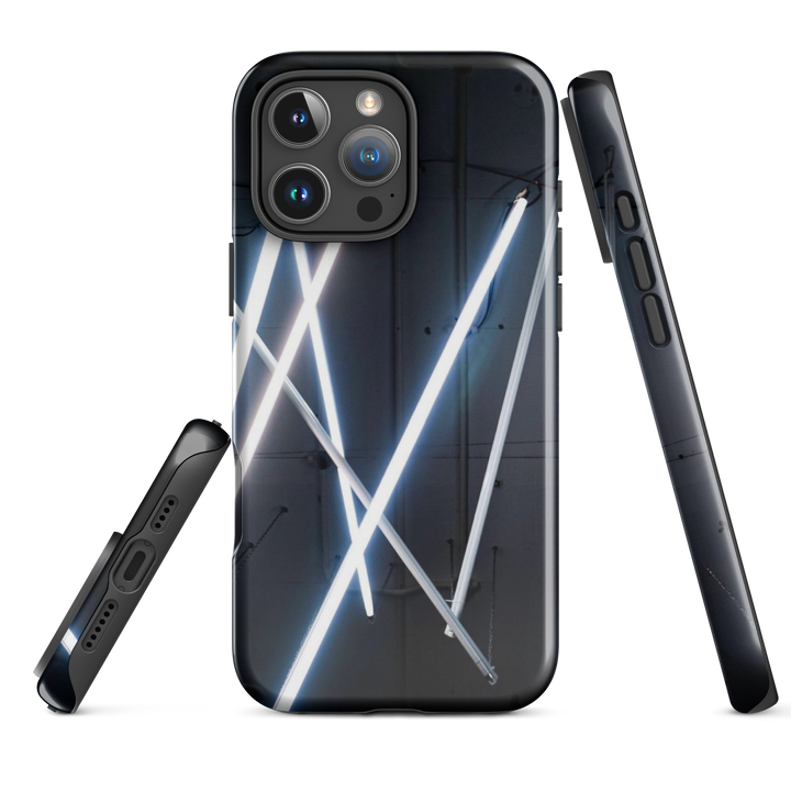 Abstract Neon Lights Case | iPhone 16 Pro Max Shell | Icon Skins