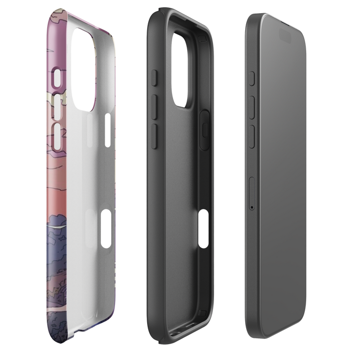 Cartoon Valley Sunset Case | iPhone 16 Pro Max Shell | Icon Skins